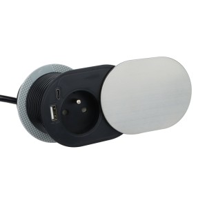 SLIDE BOX USB   INOX