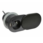 SLIDE BOX USB CZARNY