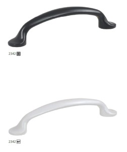 UCHWYT 22342-0128 BIAŁY/CZARNY